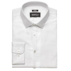 Awearness Kenneth Cole White Slim Fit Dress Shirt